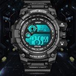 Men’s LED Tactical Sports Watch - G-Shock Style