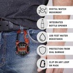 Dakota Tactical Pocket Watch with LED Flashlight