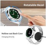 DGYSG Rugged Metal Bumper Case for Galaxy Watch 6