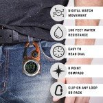 Dakota Digital Backpacker Tactical Clip Pocket Watch