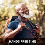 Dakota Tactical Pocket Watch with LED Flashlight