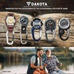 Dakota Tactical Pocket Watch with LED Flashlight