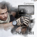 Men's Tactical Smart Watch with Altimeter & Compass