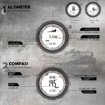 Men's Tactical Smart Watch with Altimeter & Compass