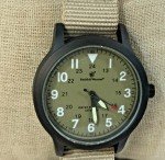 Smith & Wesson Tan Canvas Tactical Watch