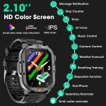 Tactical Men's Military Smart Watch with Caller ID
