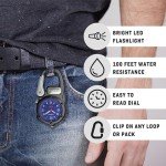 Dakota Mini Clip Micro Light Carabiner Watch