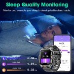 Tactical Men's Military Smart Watch with Caller ID