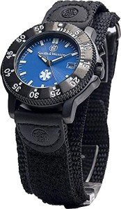 Smith & Wesson Men's EMT Black Nylon Watch