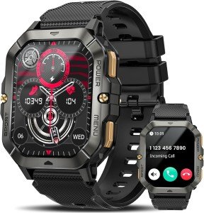 Men's Military Fitness Smart Watch with Calling