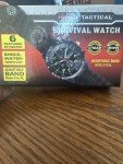 Pro-4 Tactical Survival Watch with Paracord & Compass