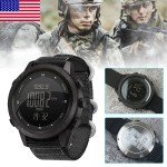 Men's Tactical Smart Watch with Altimeter & Compass
