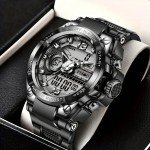 Tactical Waterproof Digital Sports Watch with LED