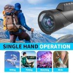 High Power Waterproof Monocular with Tripod 10x42