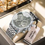 Waterproof Military Chronograph Watch for Men