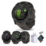 Garmin Instinct 3 GPS Smartwatch with Health Monitoring