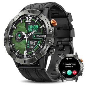 Tactical Waterproof Smart Watch for Men