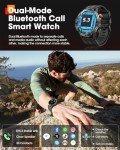 Tactical Waterproof Smart Watch for Men