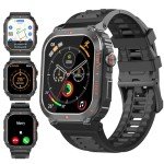 Military Smartwatch with GPS and Fitness Tracking