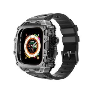 DGYSG Heavy-Duty Metal Case for Apple Watch