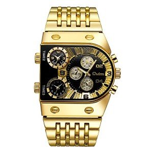 Stylish Men's Luxury Rectangle Face Luminous Watch