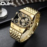 Stylish Men's Luxury Rectangle Face Luminous Watch