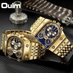 Stylish Men's Luxury Rectangle Face Luminous Watch