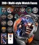 LIGE Men's Military Smartwatch with Fitness Tracker