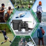 High-Powered 20x50 Compact Military Binoculars