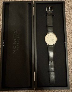 Nomos Glashütte Tangente 139 Watch - 35mm Sapphire Back