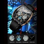 Men's Military Digital Analog Waterproof Sport Watch