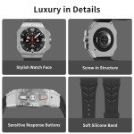Luxury Aluminum Case with Strap for Galaxy Watch 7