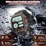 SGJIK Military Smart Watch for Men, Waterproof