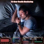 SGJIK Military Smart Watch for Men, Waterproof