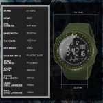 Men's Waterproof LED Digital Military Sports Watch