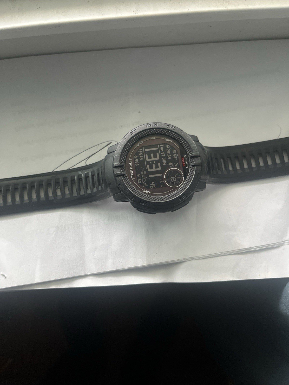 Garmin Instinct 2 Solar Tactical GPS Watch
