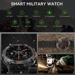 Outdoor Smartwatch with Phone Function & Fitness Tracker