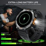 Outdoor Smartwatch with Phone Function & Fitness Tracker