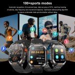 Rugged Military Smart Watch for Men