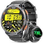 Men's Military Smart Watch with Fitness Tracker