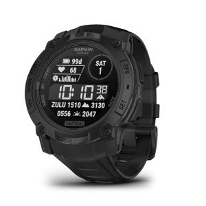 Garmin Instinct® 3 Tactical Edition, 45mm, Solar Charged Display, Rugged Outdoor GPS Smartwatch