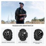 Garmin Instinct® 3 Tactical Edition, 45mm, Solar Charged Display, Rugged Outdoor GPS Smartwatch
