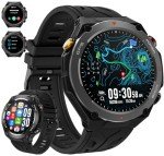 Rugged Military Smart Watch with GPS & Sports Modes