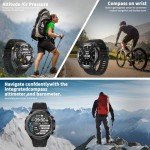 Rugged Military Smart Watch with GPS & Sports Modes