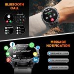 Mingtawn Military Smart Watch for Men - Black