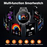 Mingtawn Military Smart Watch for Men - Black