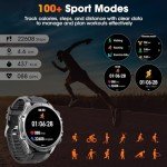 Mingtawn Military Smart Watch for Men - Black