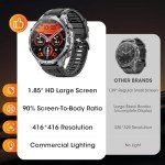 Mingtawn Military Smart Watch for Men - Black