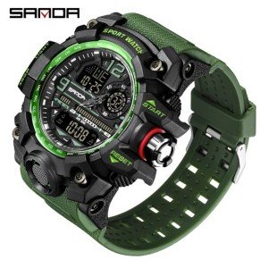 Men's Oversized Waterproof Digital Tactical Watch 57mm