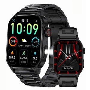 Men's Waterproof Military Smart Watch with Fitness Tracker